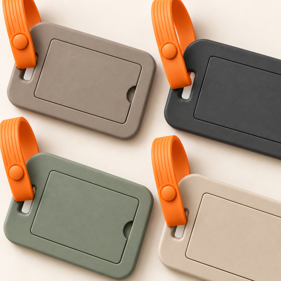 Secure Luggage Tag Set — detail