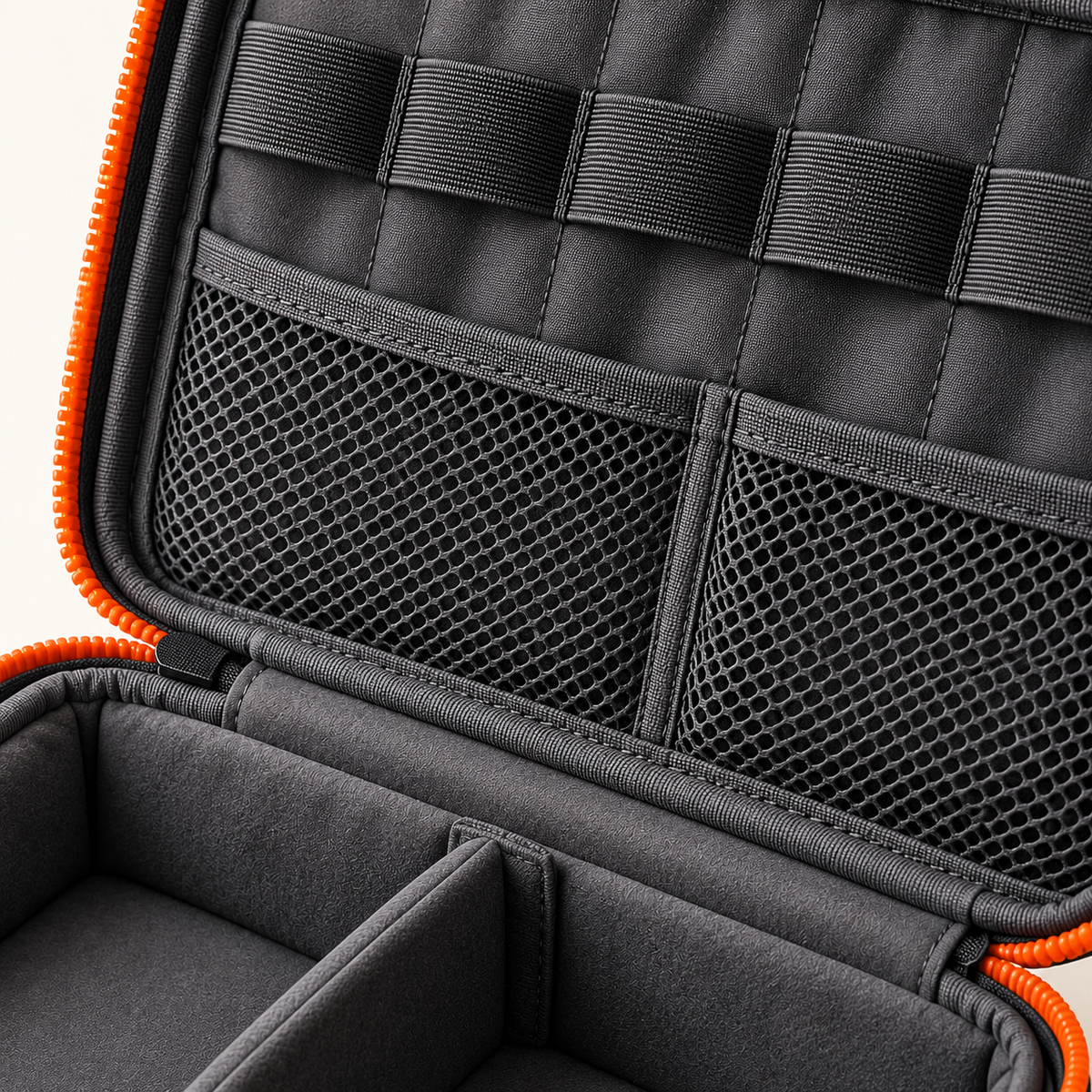 Padded Electronics Organizer — detail