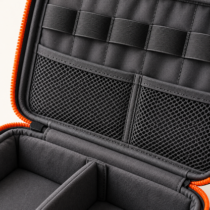 Padded Electronics Organizer — detail