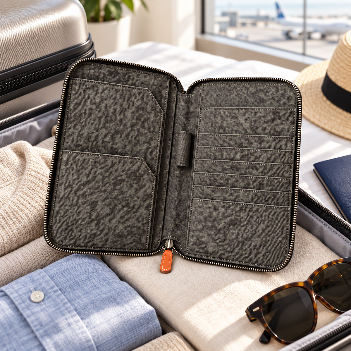 Travel Document Wallet — lifestyle