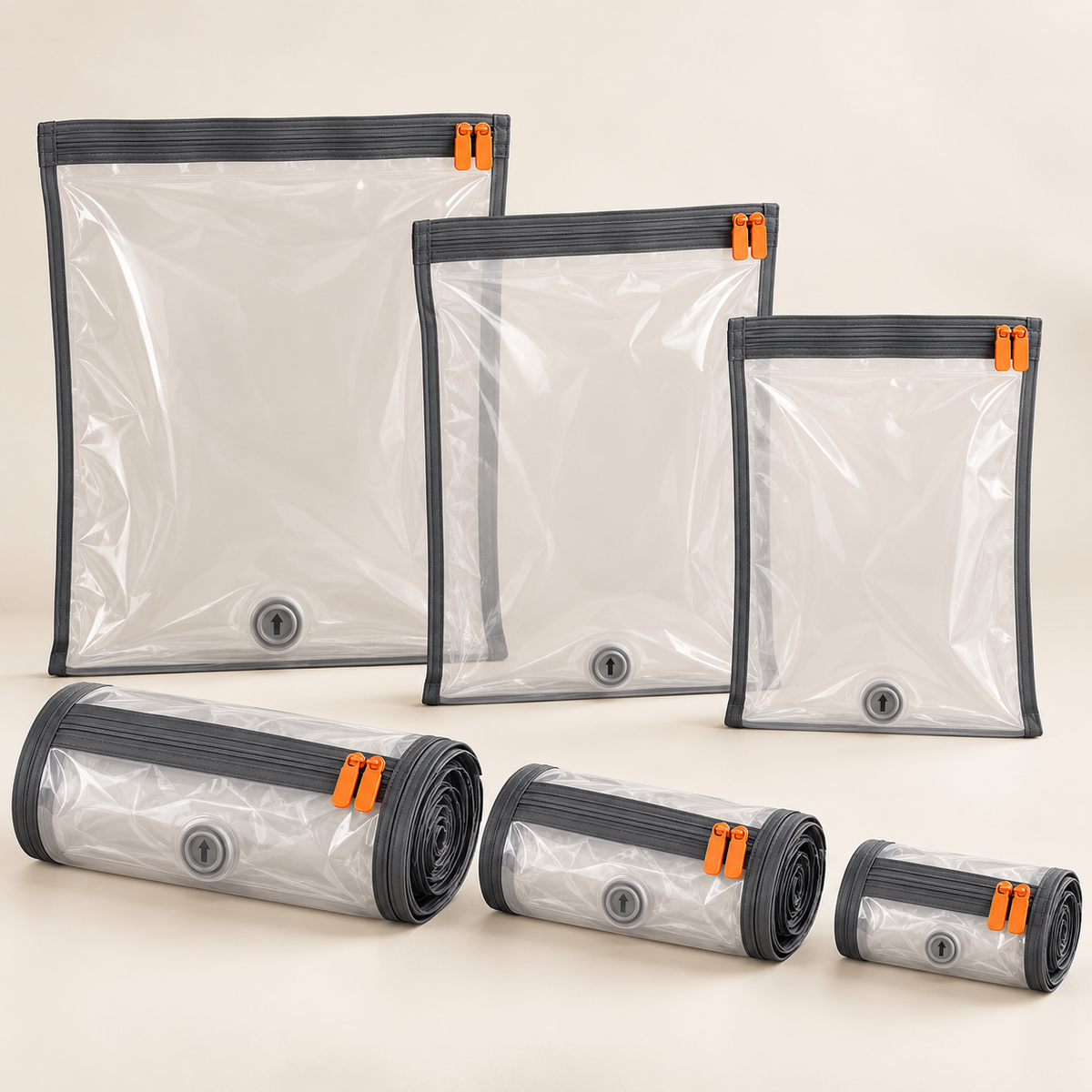 Roll-Up Compression Bag Set — hero