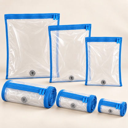 Roll-Up Compression Bag Set — overview