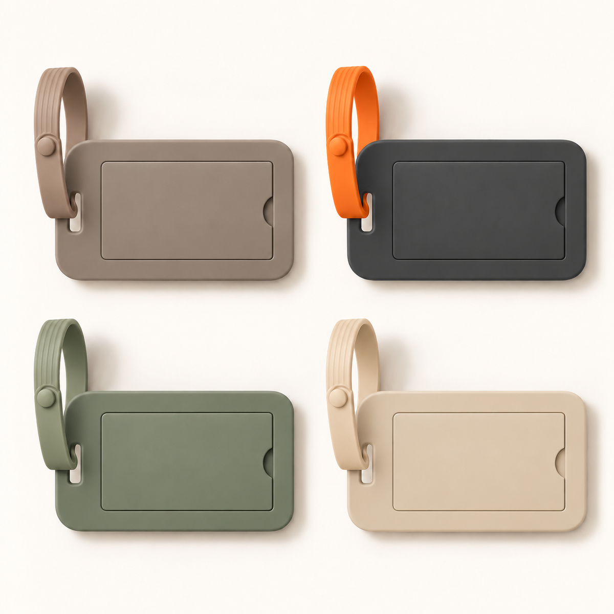 Secure Luggage Tag Set — overview