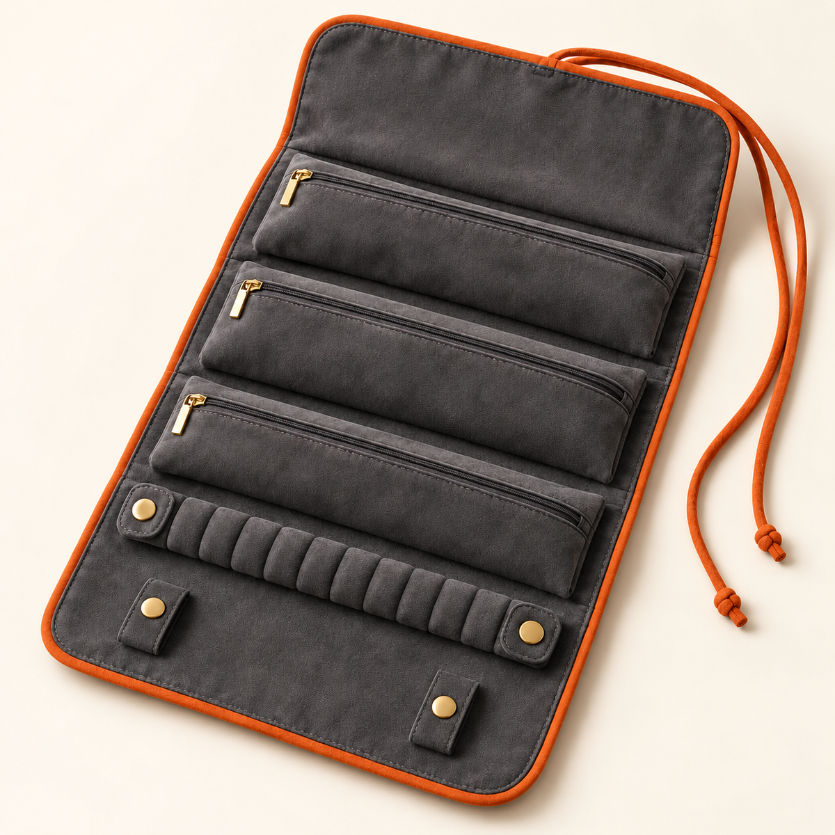 Soft Travel Jewelry Roll — feature