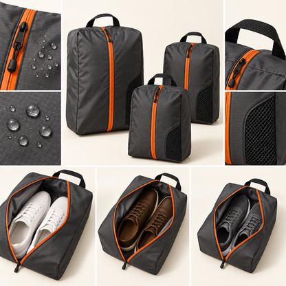 Water-Resistant Shoe Bag Set — feature